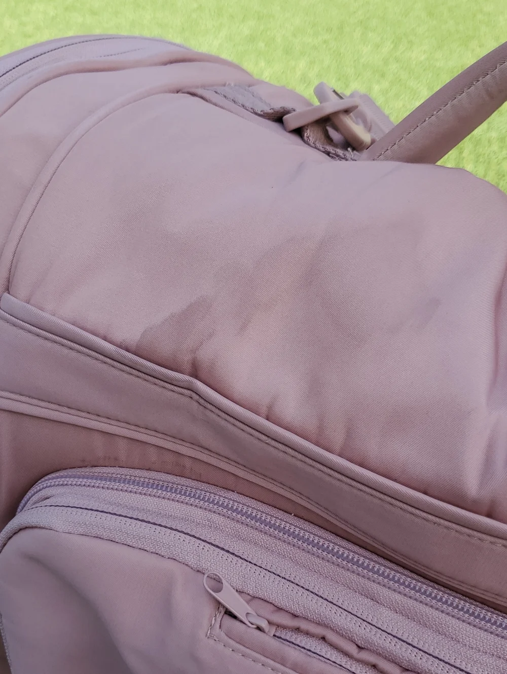 Maxbone All-In-One Travel Pet Carrier - Light Camel/Pink